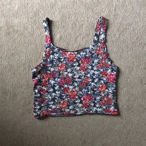 Floral tank top